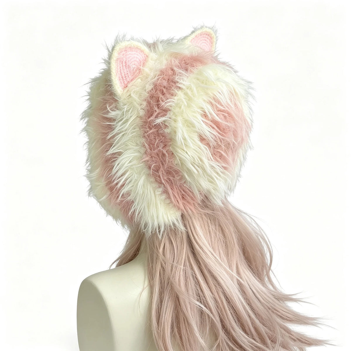 Knotwild Yellow Pink Cat Ear Hood – view 6