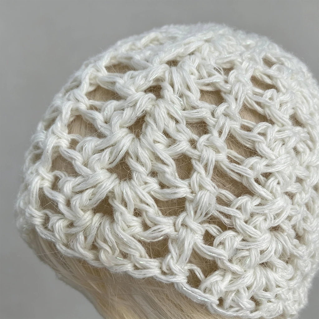 Knotwild White Openwork Bonnet – view 6
