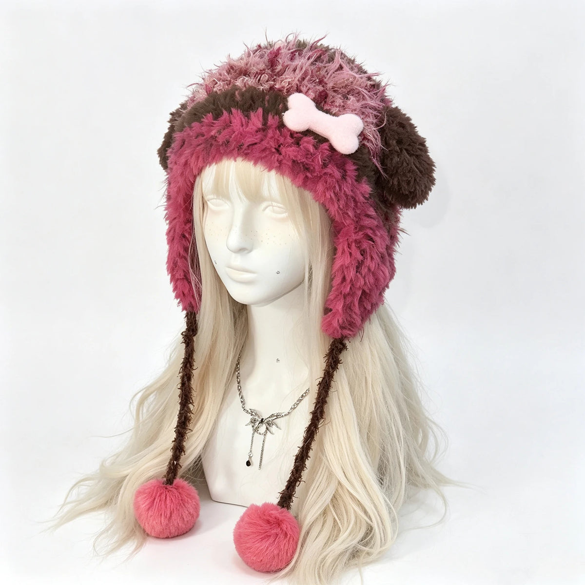 Knotwild Magenta Puppy Ear Hat – view 3