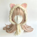 Knotwild Yellow Pink Cat Ear Hood