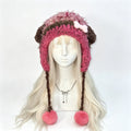 Knotwild Magenta Puppy Ear Hat