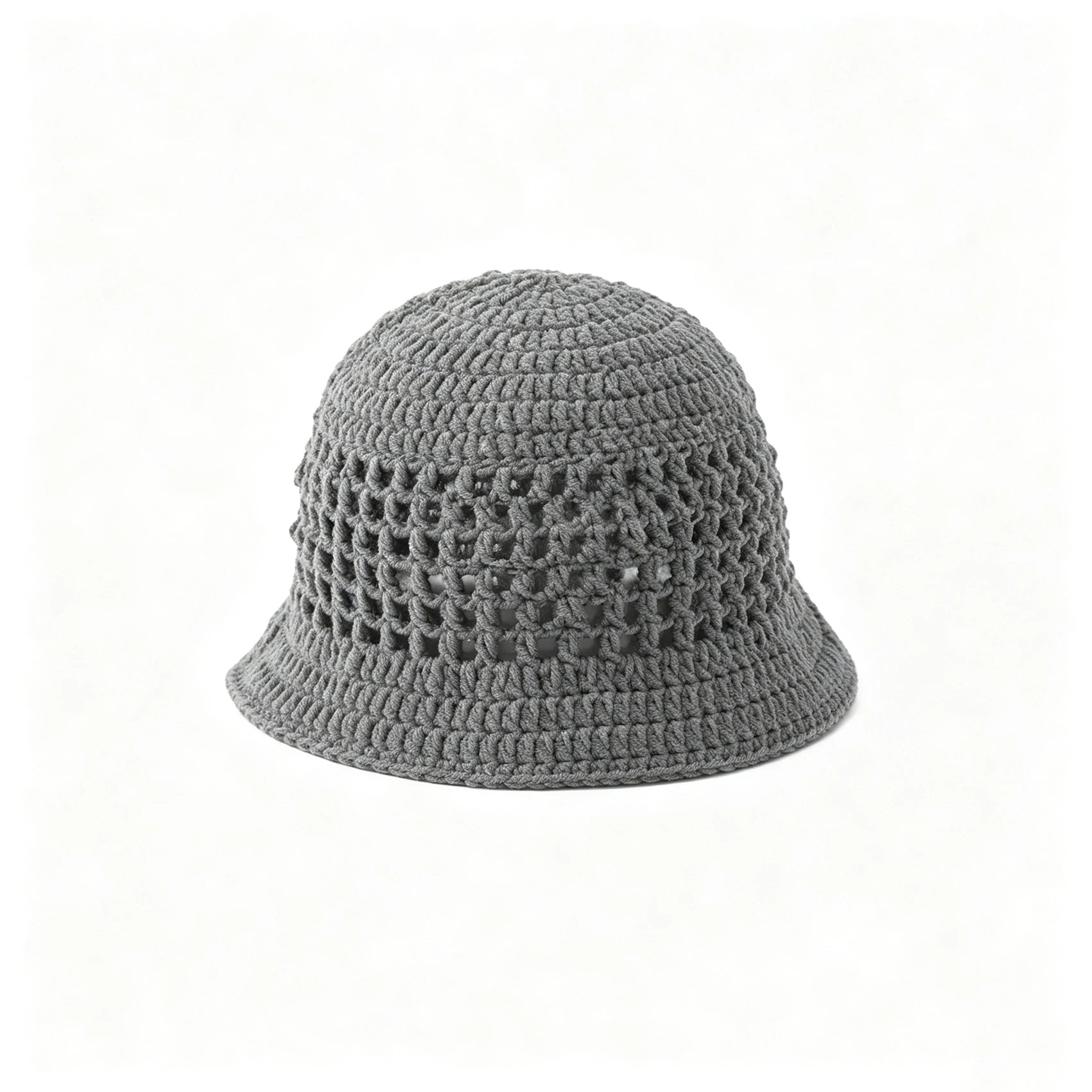Knotwild crochet hollow-out foldable UV sun bucket hat