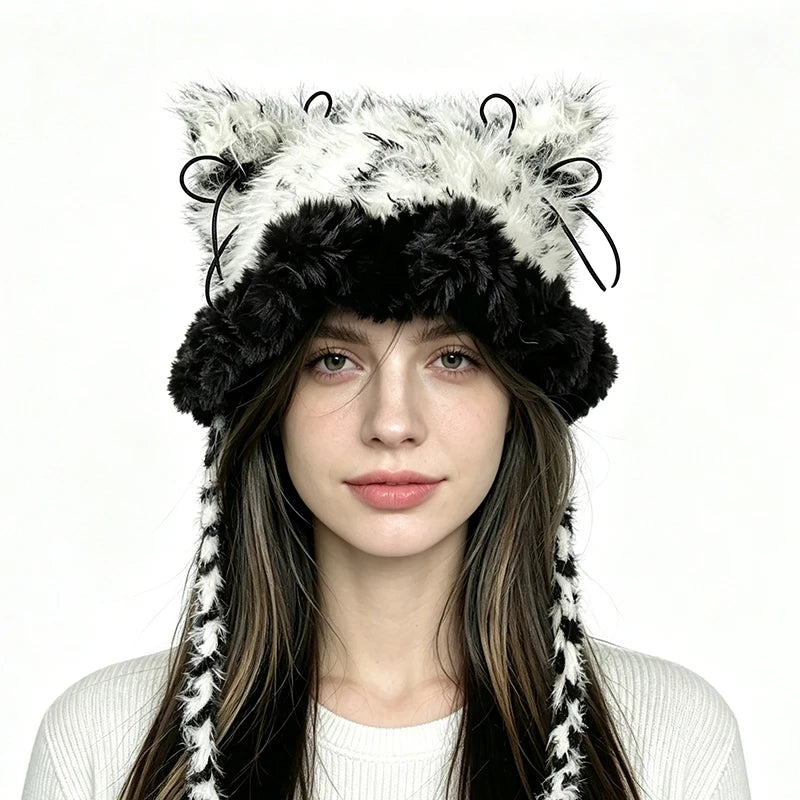 Knotwild White Cat Ear Hat