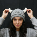 Viking Helmet Hat — Hand-Crochet Horned Cosplay Hat