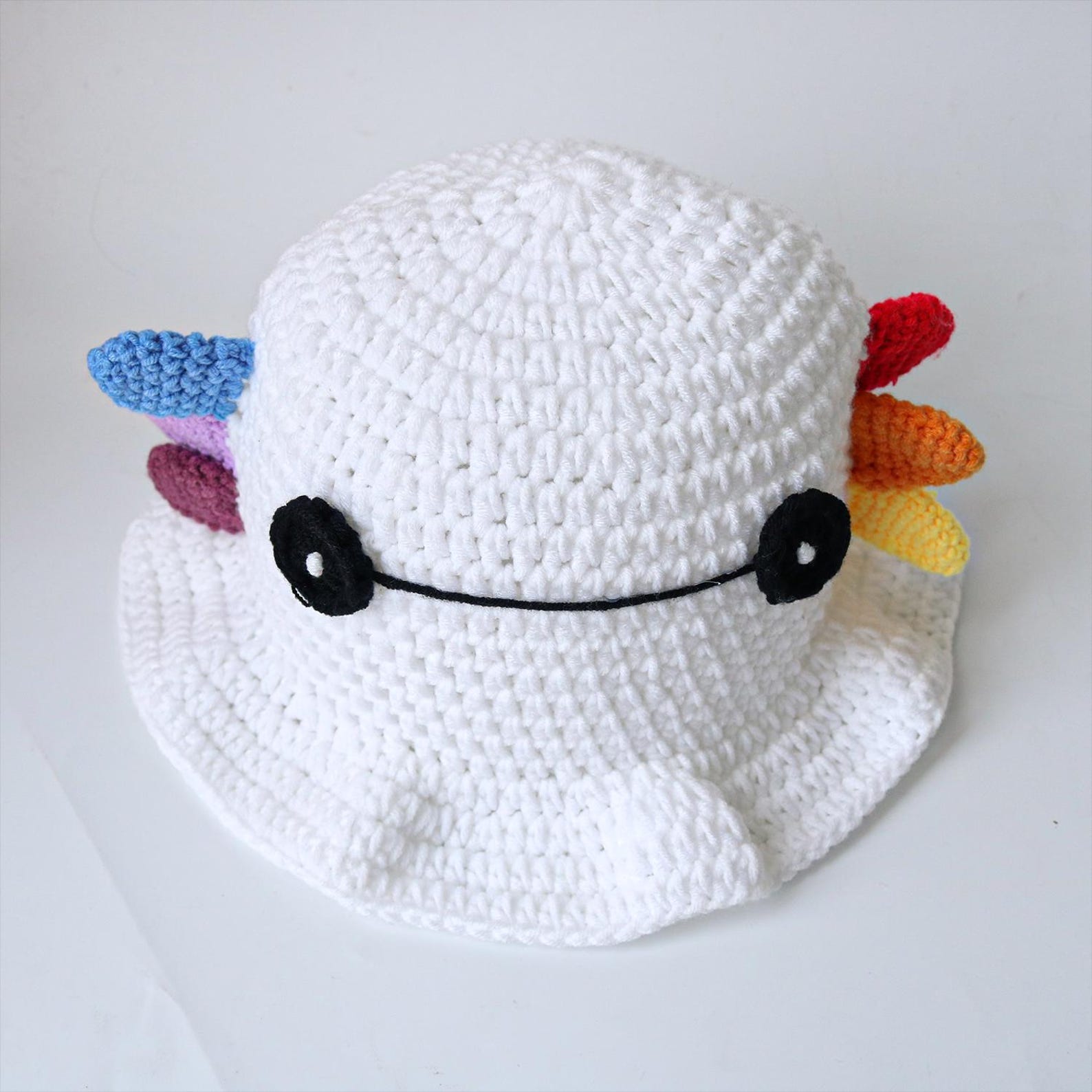 Octopus Hat — Kawaii Amigurumi Hand-Crochet Bucket Hat